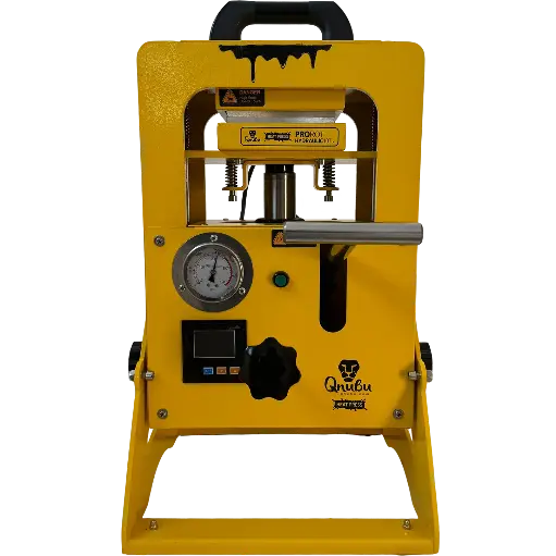 Qnubu Rosin Press PRO-ROT HYDRAULIC hydraulische Presse 10 Tonnen, Pressfläche 12x12 cm